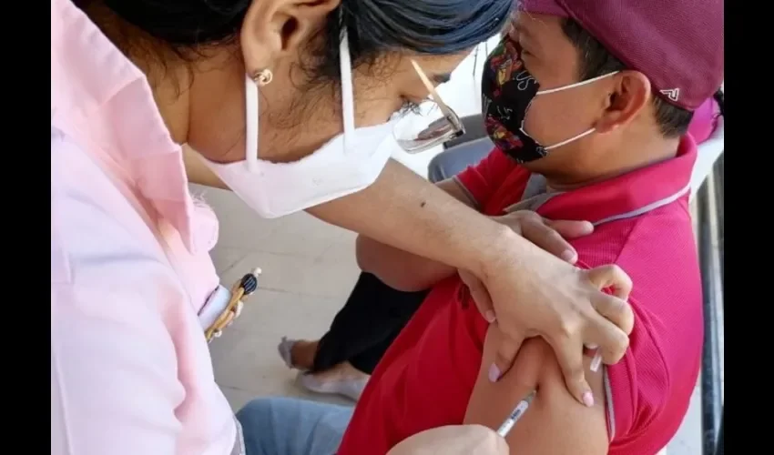 Foto ilustrativa de la vacunación. 