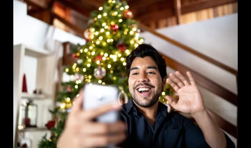 Las videollamadas están disponibles desde el 20 hasta el 31 de diciembre. Ilustrativa