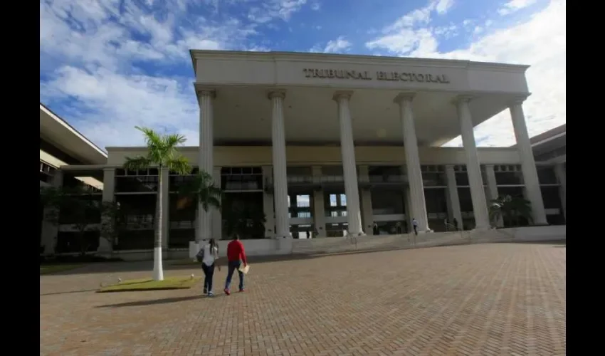 Foto ilustrativa del edificio del Tribunal Electoral. 