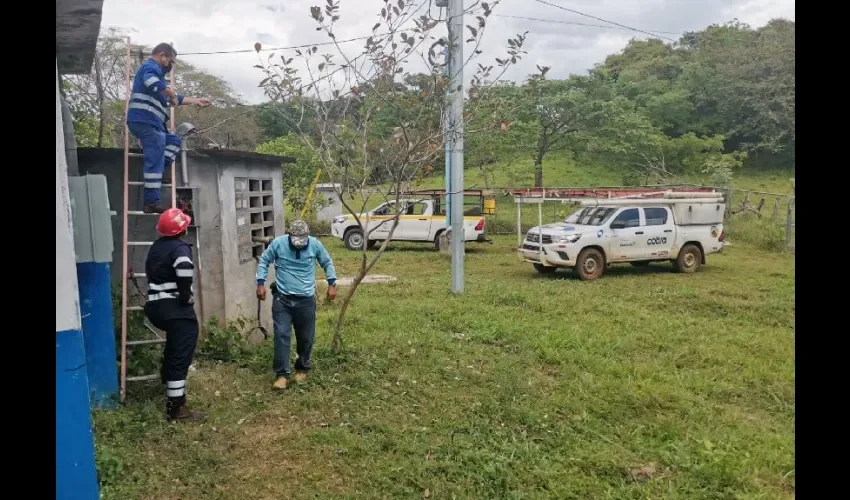 Finalizan trabajos de reparación en la toma de agua cruda de la planta potabilizadora de Montijo.