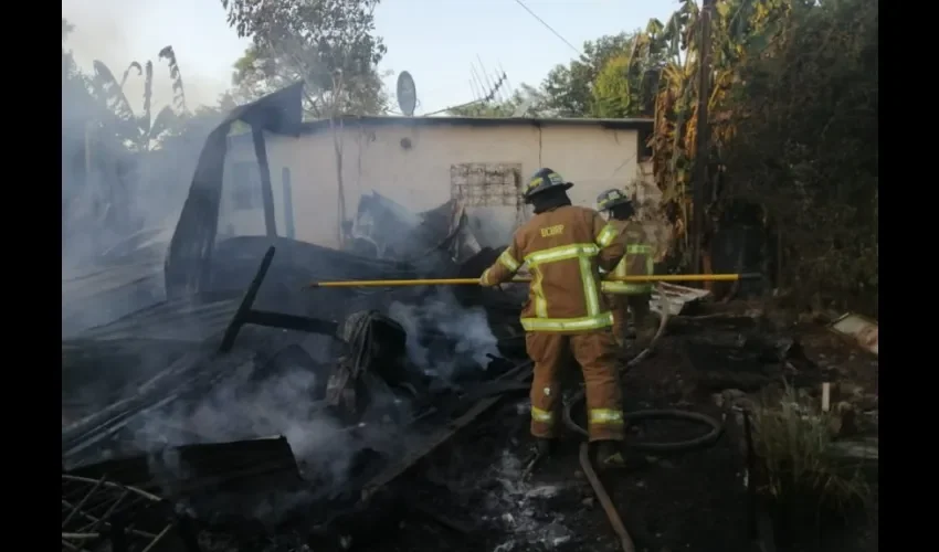 Foto ilustrativa del incendio. 