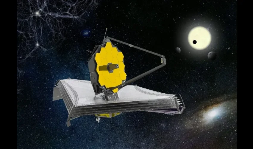 Foto ilustrativa del telescopio.