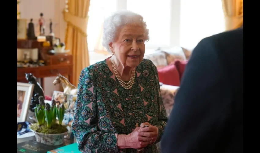 Foto ilustrativa de la reina Isabel II.