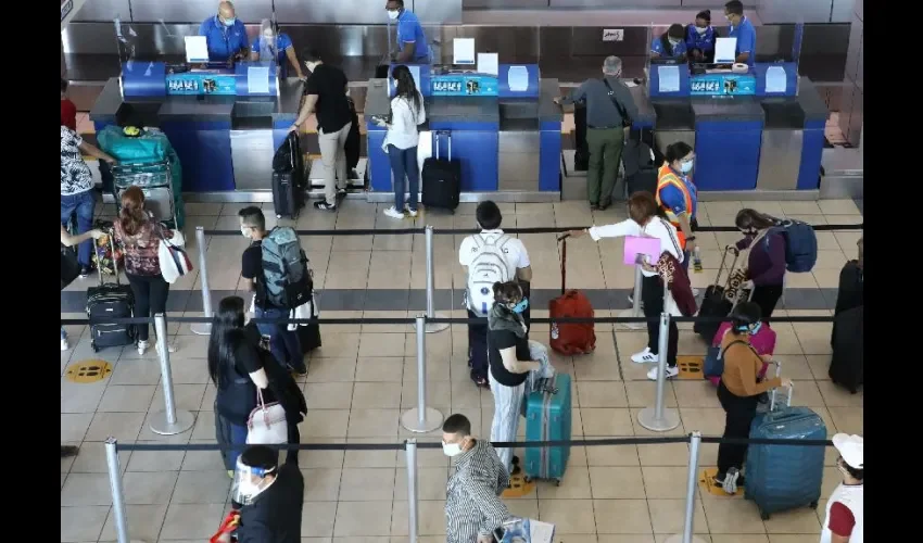 Foto ilustrativa del aeropuerto. 