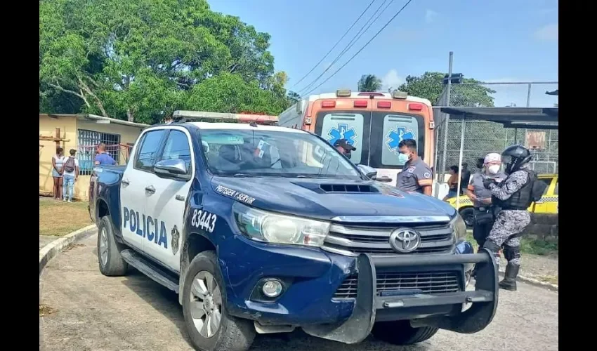 Foto ilustrativa de área del incidente. 