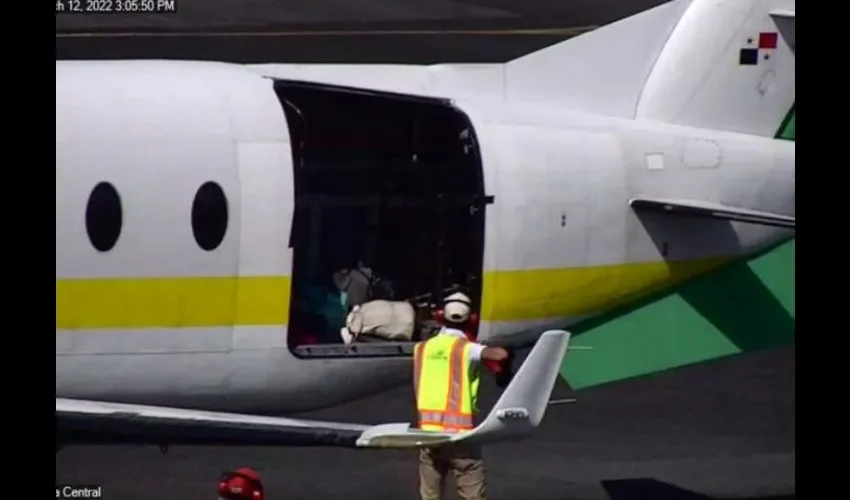 Foto ilustrativa de la avioneta. 