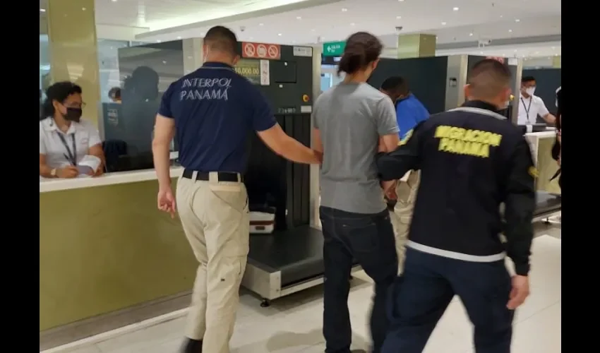 Foto ilustrativa de la detención. 