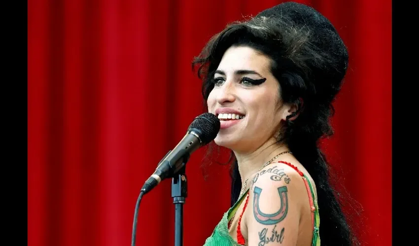 Foto ilustrativa de Amy Winehouse. 