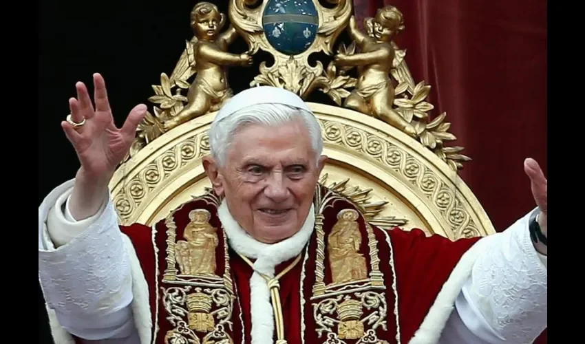 Foto ilustrativa de la Benedicto XVI. 