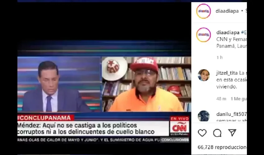 Entrevista a Saúl Méndez desde CNN en Español. 