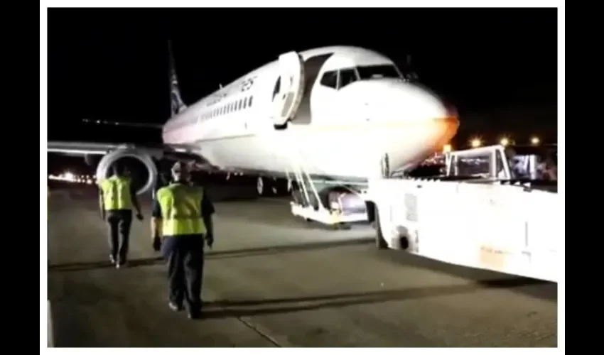 Fotocaptura: Aeropuerto de Tocumen. 