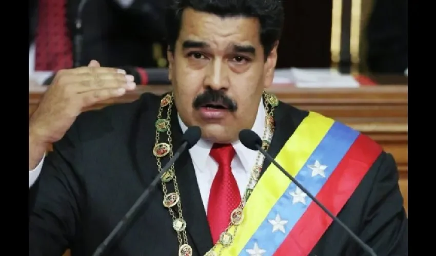 Presidente Maduro durante un discurso.