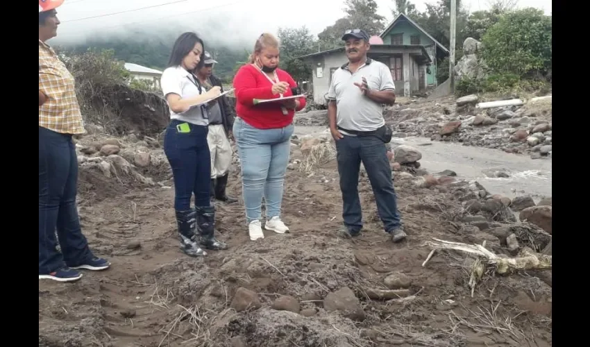 Vista de la inspección del Sinaproc. 