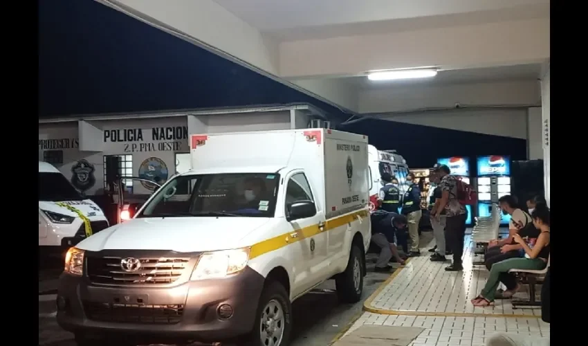 Vista del área de urgencias del Hospital Nicolás Solano. 