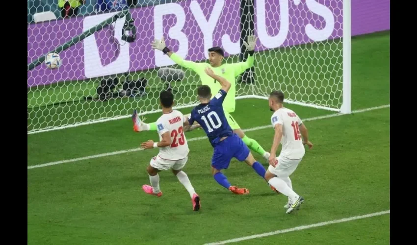 Hasta el momento en la copa mundial de Qatar 2022, Christian Pulisic suma un gol y una asistencia.