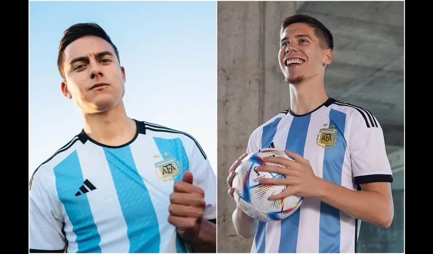 Paulo Dybala y Juan Foyth. Fotos: @juanfoyth/ @paulodybala.