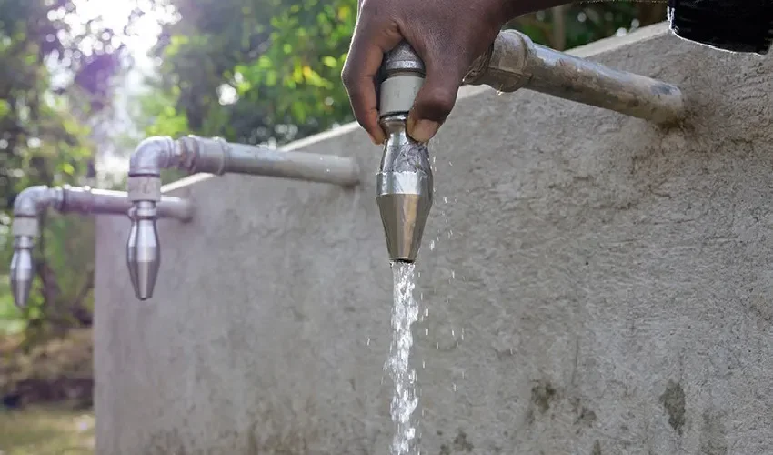 Sistema de agua filtrado. 