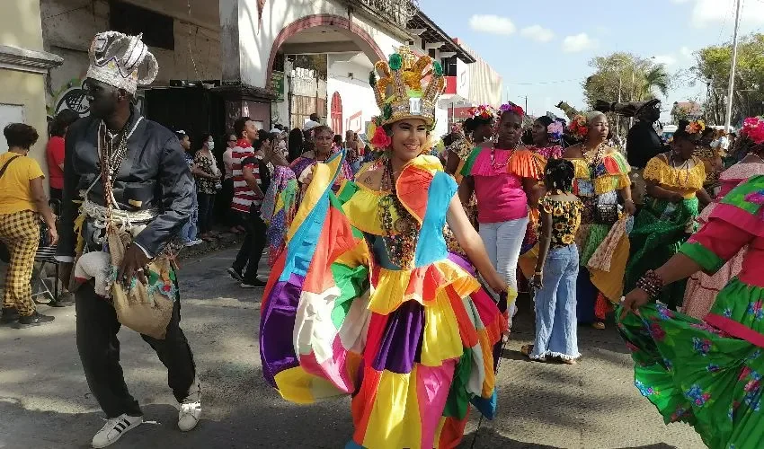 La celebración estuvo cargada de muchos colores. 