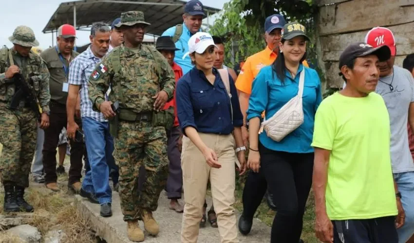 Entrega de la ayuda humanitaria. 