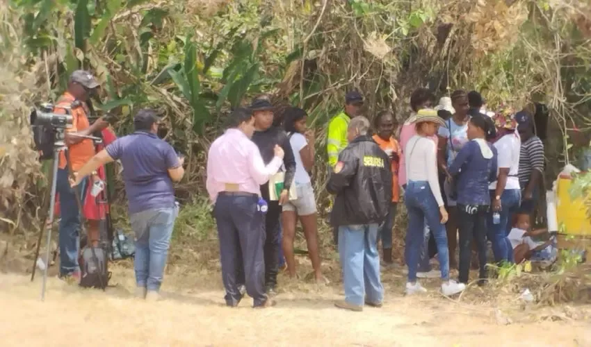 Búsqueda de la menor en el área de Las Trancas. 