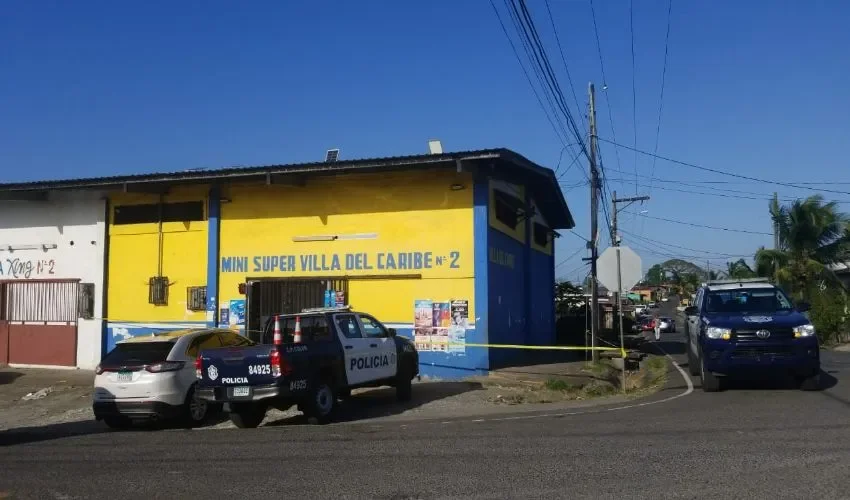 Vista de la tienda.