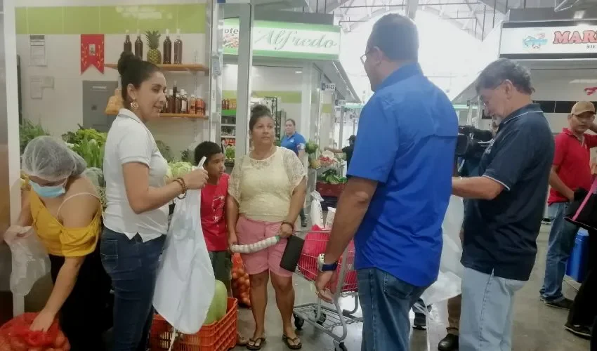 Vista de los comercios  inspeccionados. 