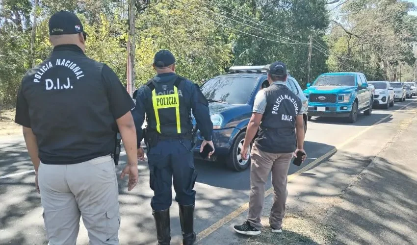 Puestos de vigilancia en la zona. 