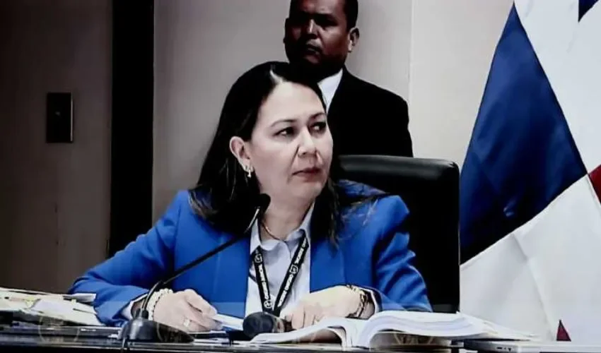 Jueza tercera liquidadora de Causas Penales de Panamá, Baloisa Marquínez. Víctor Arosemena