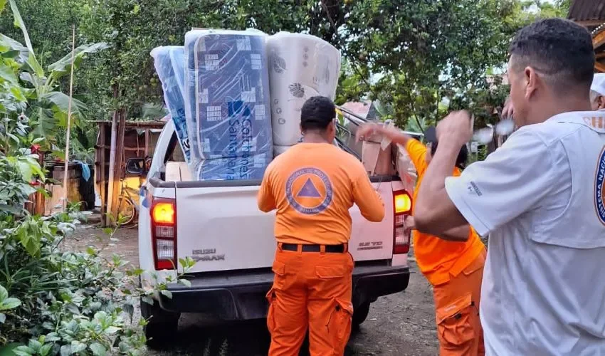 La donaciones fueron recibida por la familia afectada. 