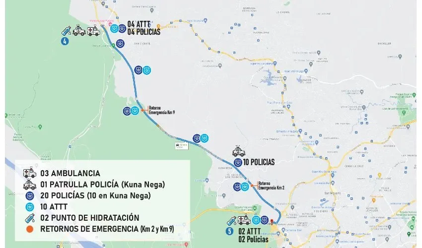 El cierre se realizará en el tramo Madden-Chilibre, con dirección a Panamá  