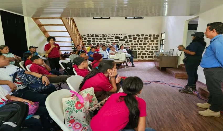 Los niños aprovecharon la dinámica para aprender más. 