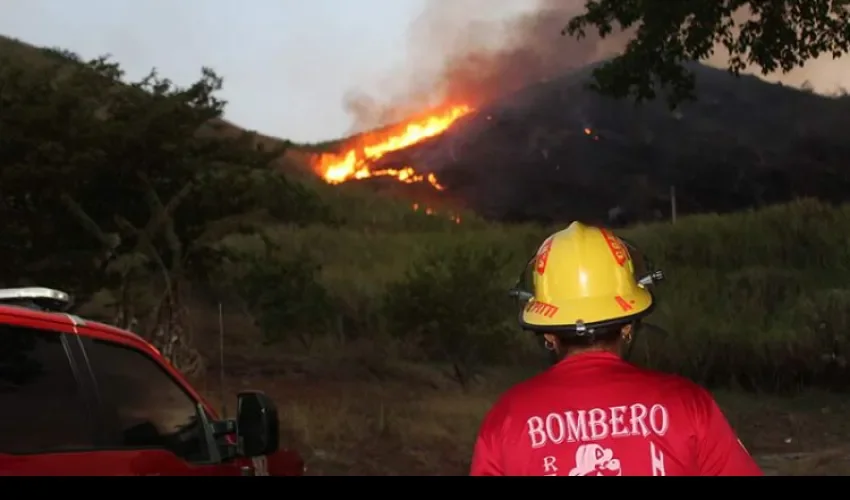 Foto:  Benemérito Cuerpo de Bomberos de la República de Panamá. 