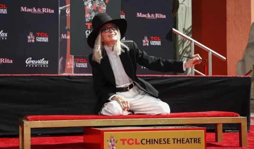 Imagen de 2022 de la actriz Diane Keaton. EFE/EPA/Caroline Brehman