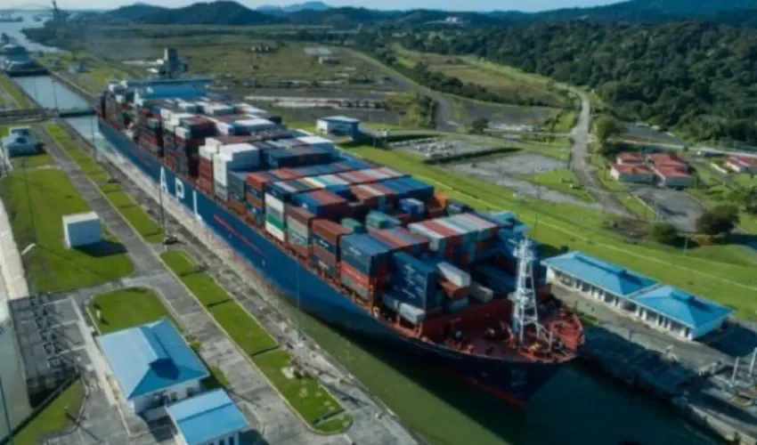 Foto: Canal de Panamá. 