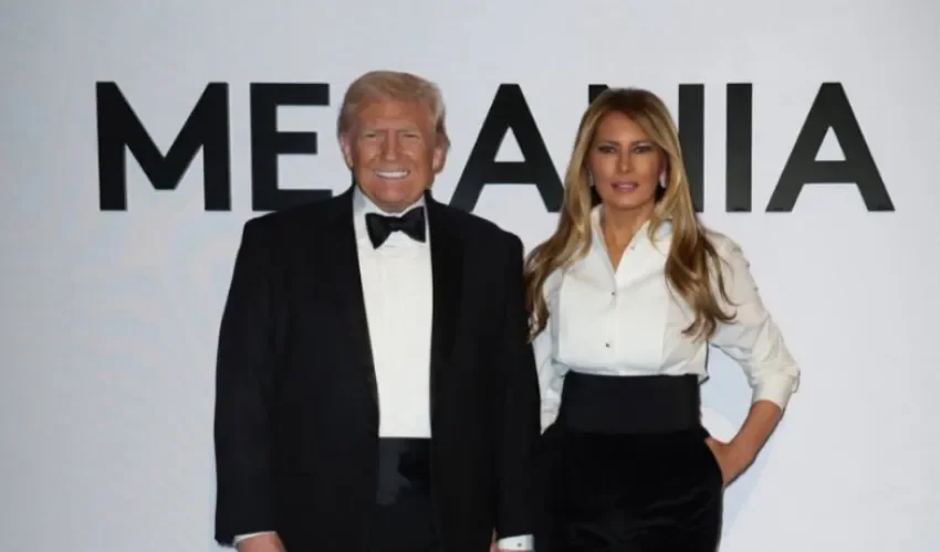 Foto: @realdonaldtrump realdonaldtrump y @melaniatrump