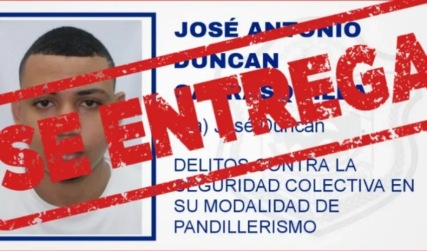 Foto: Policía Nacional. 