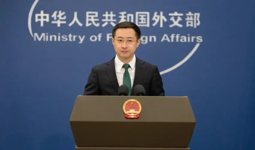 Foto: Ministerio de Exteriores chino Lin Jian.