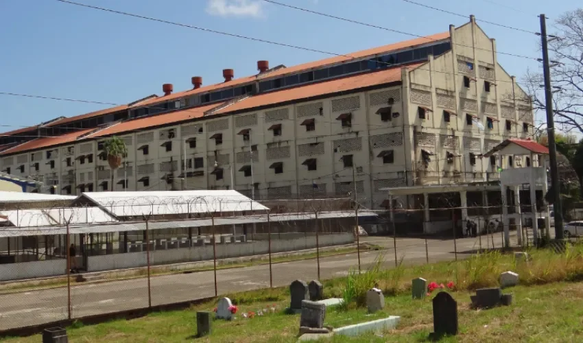 Foto de la cárcel de Colón Nueva Esperanza. 