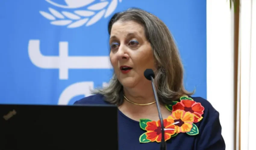 Angela Russo, defensora del pueblo. Foto: EFE. 
