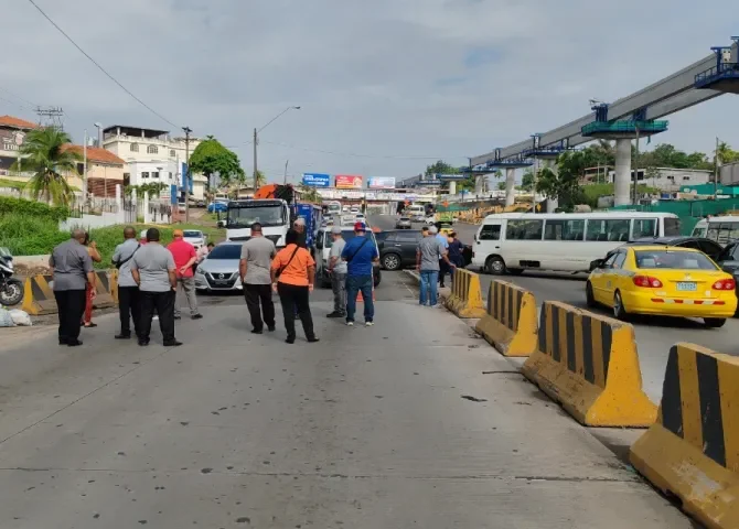  Transportistas advierten de riesgos en carretera de Arraiján; lanzaron ultimátum a las autoridades 