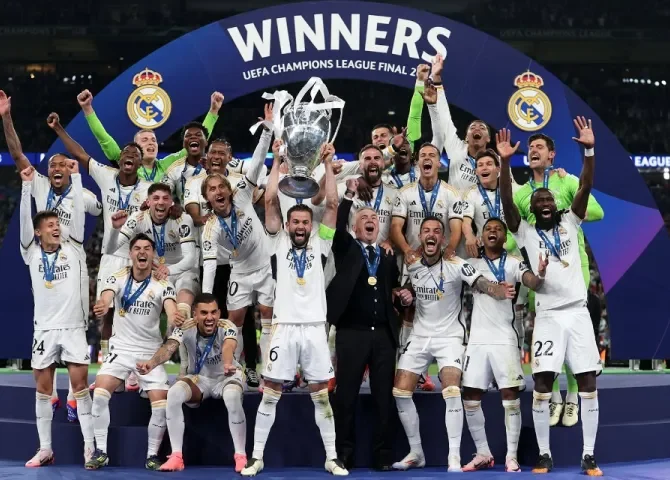   Real Madrid gana la 15 en duelo ante el Dortmund en Wembley  