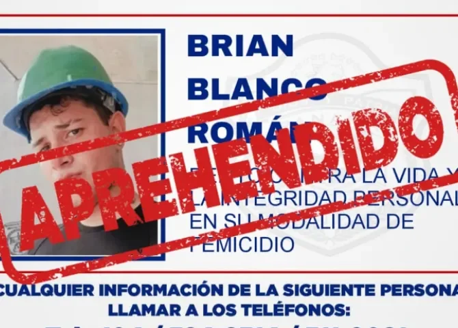  Cae en Nicaragua el principal sospechoso del femicidio de una educadora en Chame 