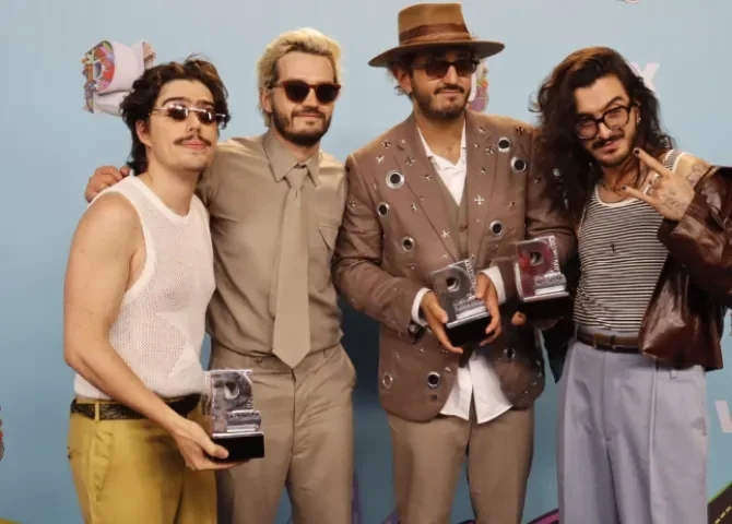  Morat en Premios Juventud Panamá 2025./Foto: @Alexander Santamaría 