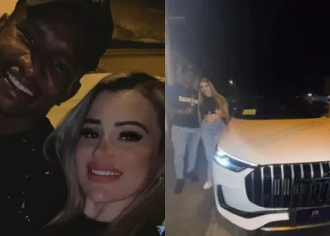  ¡'Te mereces eso y más'! Fidel Escobar sorprendió a su pareja regalándole un carro 