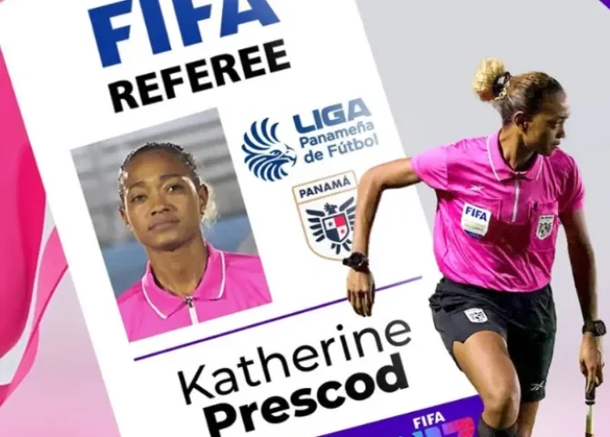  Árbitra panameña Katherine Prescod hará historia en el Mundial Femenino Sub-17 de la FIFA en Marruecos 2025  