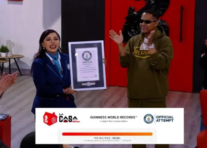  'La Casa de Alofoke' 2 destrona a China y se queda con un Récord Guinness en 'streaming' 