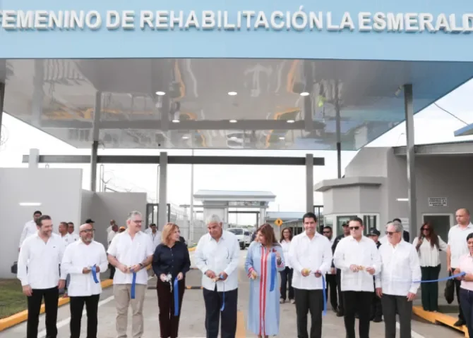  Inauguran el nuevo Centro Femenino de Rehabilitación La Esmeralda 