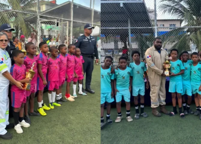  Deporte y valores marcan cierre de torneo juvenil en Colón 