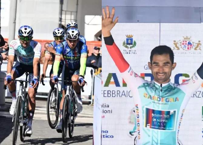  Roberto González supera la Etapa Reina y sigue líder de la montaña en el Giro di Sardegna 