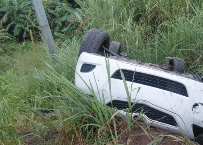  Muere subcomisionado jubilado tras vuelco en la autopista Arraiján–La Chorrera 